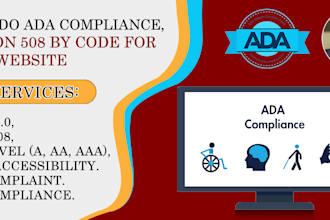 do ada compliance, wcag, and also setup wave accessibility toolbar