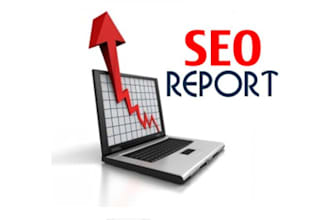 audit your website and write a full SEO report