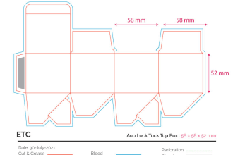create custom dieline, die cut lines, templates and designs for any packaging