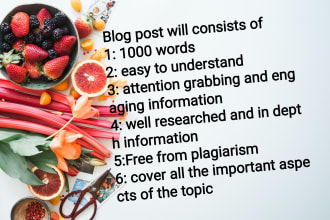 write medical, fitness, skincare blog posts and articles