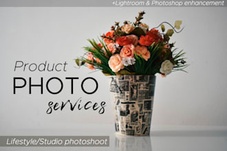 take and edit product photos for business