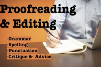 edit your fiction, nonfiction, or fanfiction