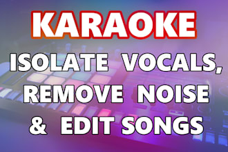 make any karaoke song for you