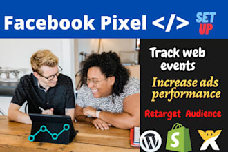 install fb pixel or conversion API for tracking web traffic activity