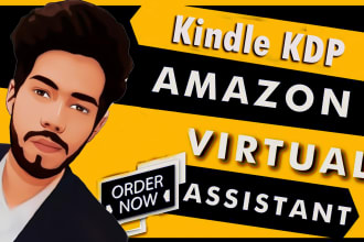 upload books on kindle KDP virtual assistant for both formats