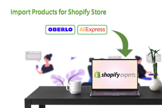 do product import for dropshipping store