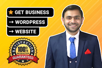 create wordpress website or business website within 12 hours