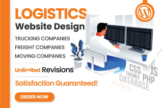 build logistics, trucking, moving company, freight website