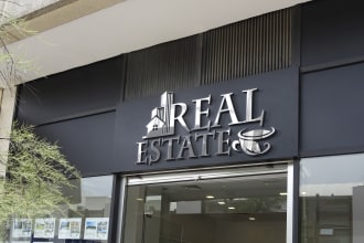 design premium signage logo for your business