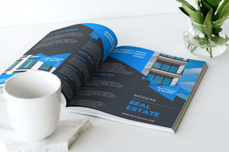 design business or event brochures, flyers, newsletters