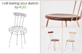 do wood 3d product modeling and rendering in blender