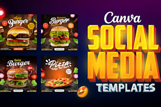 design canva templates, instagram post, banner, ads in canva