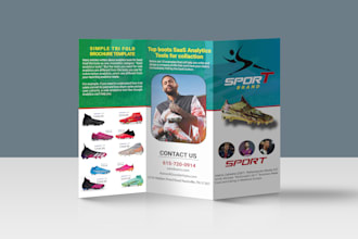 design brochure, trifold brochure, annual report, booklet, magazine