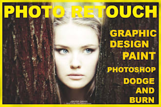 retouch photos and paint in photoshop