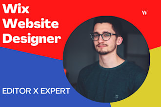design or redesign wix website or redesign wix editor x website