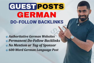 get you do follow SEO links from german sites german backlinks