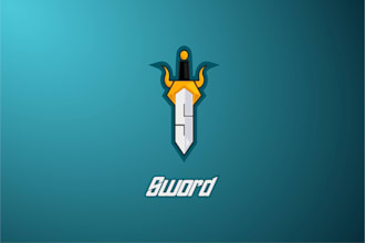 do cartoon style logo for personal or corporation