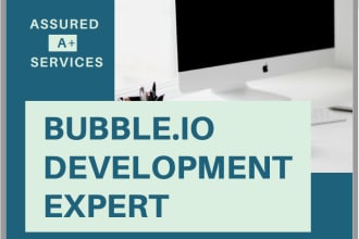 fix any issues or bugs in your bubble io app or website bubble app developer
