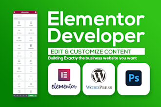 edit your wp landing page blocks, and update text, images, videos, and links