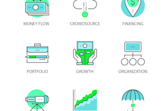 design custom icon set for website and app