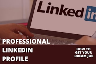 create or edit your linkedin profile
