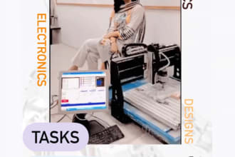 do mechatronics, electronics, design related tasks and projects