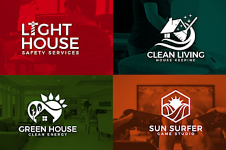 do a timeless modern minimalist business logo design