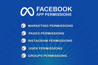 get meta, facebook and instagram app permissions, graph API