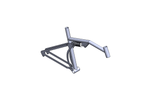 create bike 3d parts by solidworks