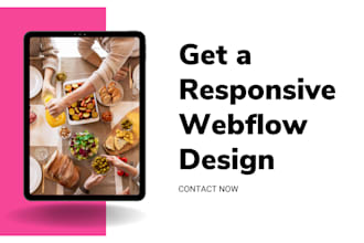design, fix, customize your webflow website