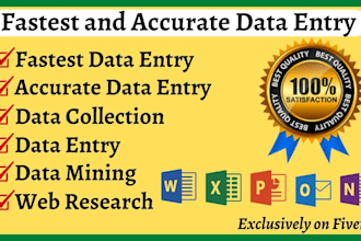 do accurate data entry and fastest data entry work