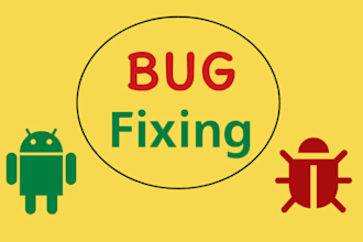 bugfix, debug or update your android app