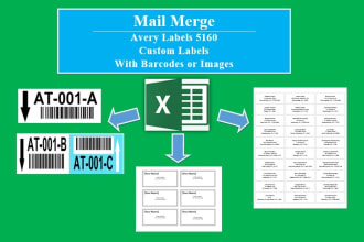 mail merge for avery labels
