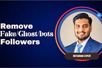 remove ghost, fake bots instagram followers