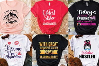 design custom typography t shirt and graphic t shirt