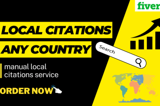 do top local citations for any country