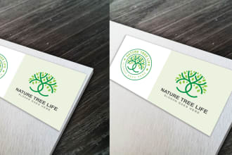 design ,  landscape professional  minimal logo in 5 hours