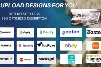 do upload your design to any print on demand website