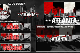 design custom logo and banner for discord and fivem