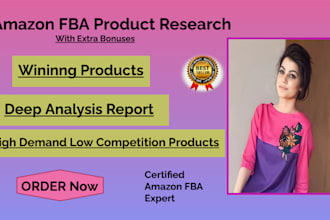 your amazon fba pl product hunter, researcher, product finder, product research