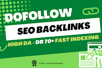 create dofollow high da contextual backlinks