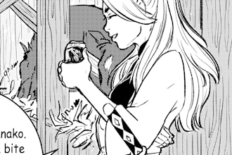 draw comic or manga based on your script