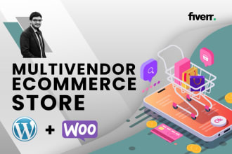 design multivendor store ecommerce wordpress website