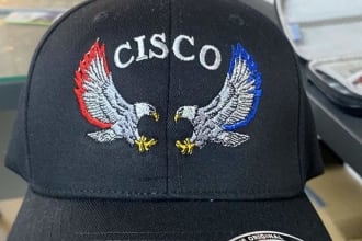 do 3d puff embroidery digitizing for hat into dst, pes, emb