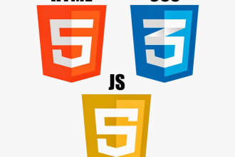 create a static informational website