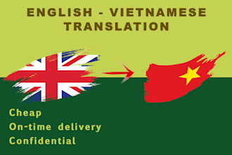 translate english to vietnamese