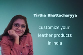 help you manufacture your leather products in india