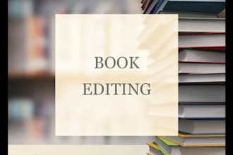 be the editor for your book