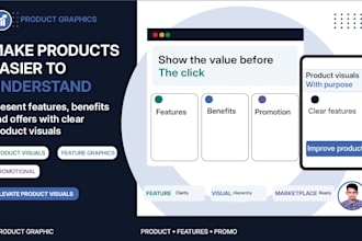 design ecommerce product packaging and marketplace storefront