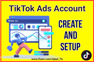 create tiktok account and setup pixel, creat tiktok ads manager